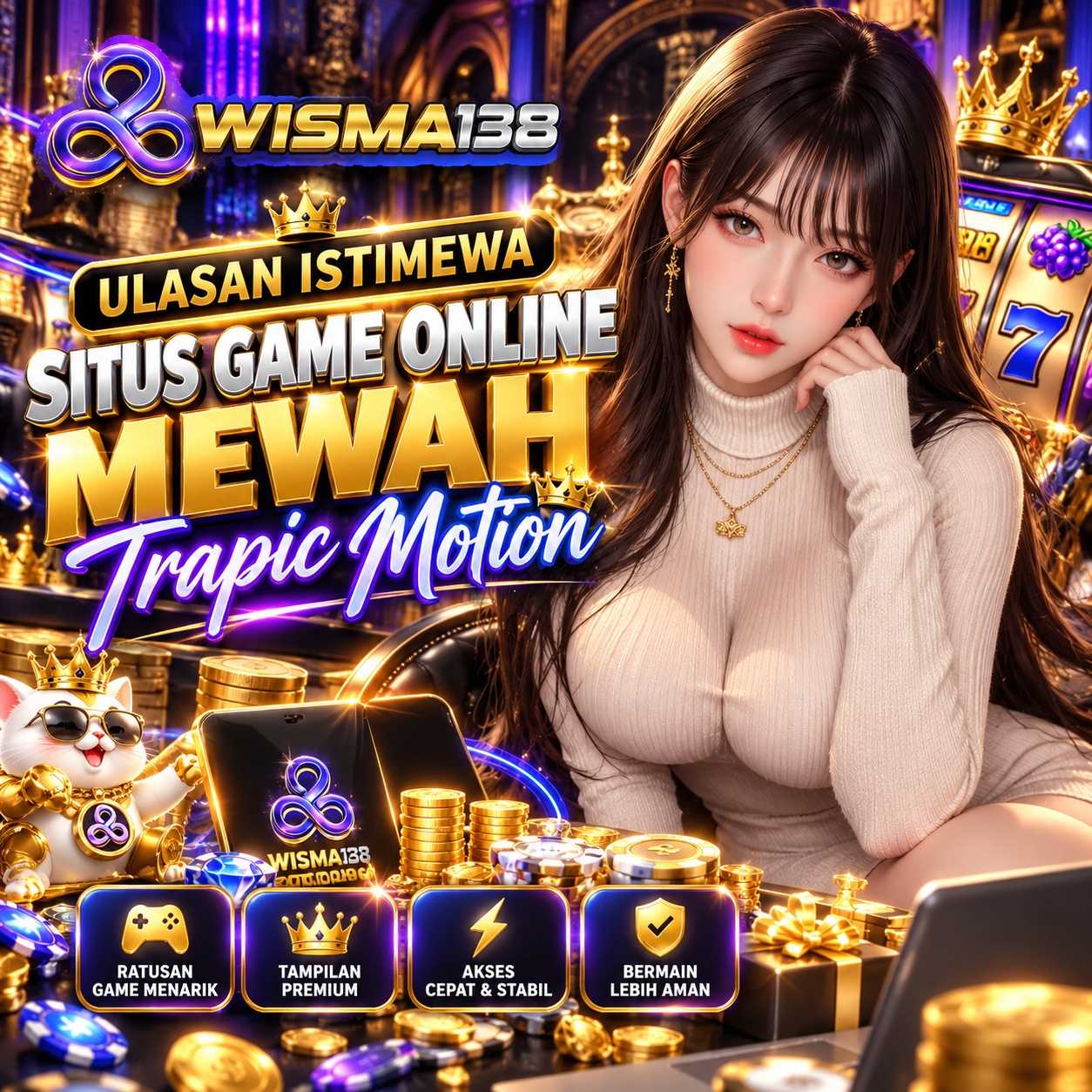 WISMA138 - Ulasan Istimewa Situs Game Online Mewah Trapic Motion